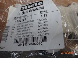 Miele ELEKTROMAGNETISK LÅS 4 842 085 - 1