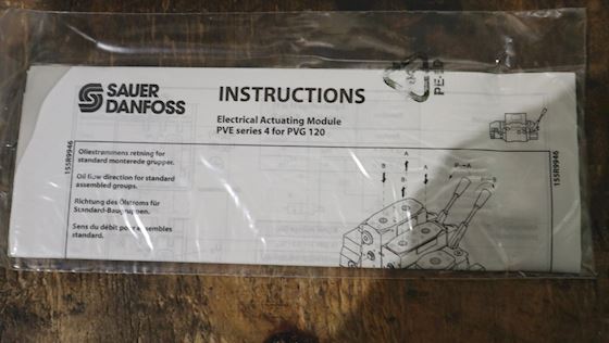 Sauer Danfoss 1236PVEH120 Electrical Actuation #4