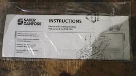 Sauer Danfoss 1236PVEH120 Electrical Actuation #4