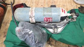 Scott Safety Smoke diving equipment #1