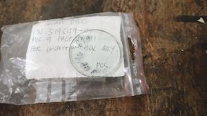 Alfa Laval Glass Disc 519549-01 - 1