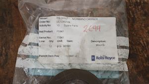 Rolls-Royce Washer  for Propeller bolt 92765 - 1