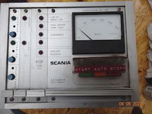 A.S. ELMATIK STARTSYSTEM PANEL  DS-102 SCANIA - 1
