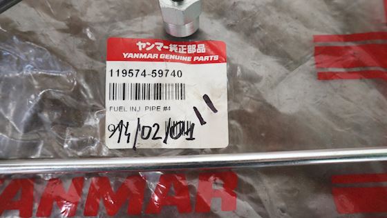 Yanmar Fuel Injection Pipe 1 - 6 #7