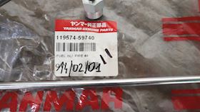 Yanmar Fuel Injection Pipe 1 - 6 #7
