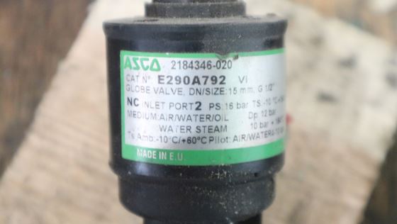 Asco Pressure Operated Valve E290A792 #4