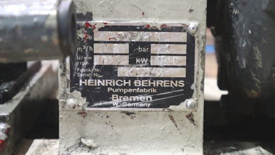 Heinrich behrens ZB SB 16 pumpe #3