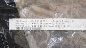 Nilfisk Piston Ceramic C3 6301166 #2