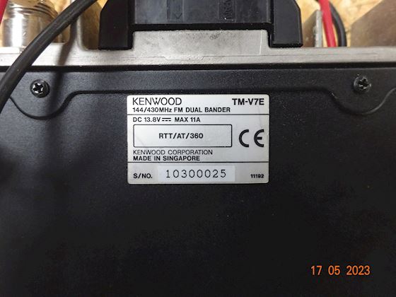 KENWOOD WALKIE TALKIE  TM-V7E #2