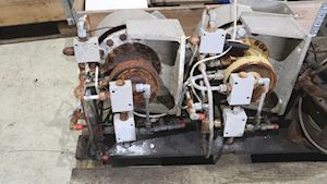 Aux Aluminum Winch, Poclain Compact engine - 1