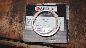 Sperre One Set of Piston Rings for HL2/77-105 Part. 3487 - 1