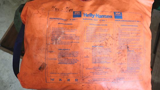 Helly Hansen Immersion Suit E305-7 #1