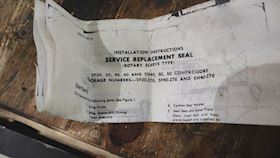 Carrier Seal Assembly 5H40-477 #3