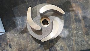Wilo Centrifugal pump wheel Bronze B50 - 1