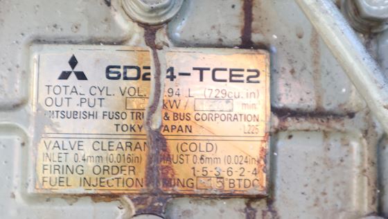 Mitsubishi 6D24-TCE2 #10