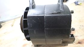 Alternator with dobble pulley #3