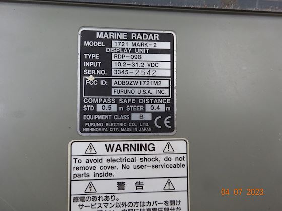Furuno RADAR 1721 MK-2 #2