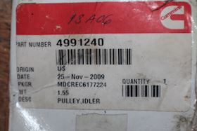 Cummins Idler Pulley 4991240 #2