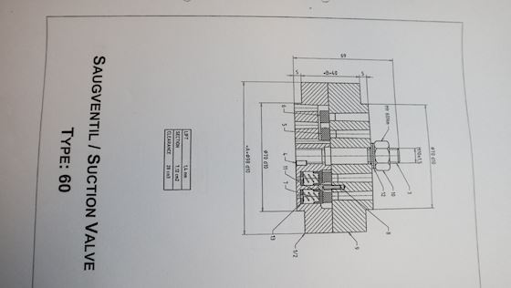 Neuman & Esser Suction Valve 60 #1