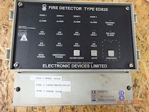ELECTRONIC DEVICES LIMITED BRANDMELDE PANEL TYPE ED820 - 1