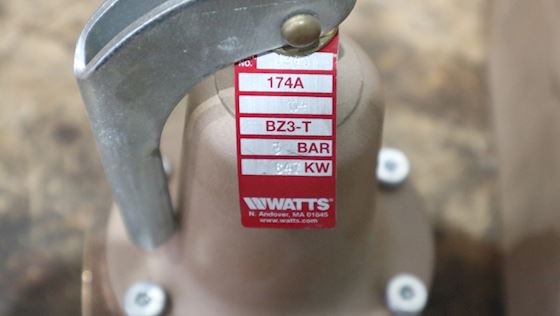 Watts Safety Valve 174ABZ3 #7