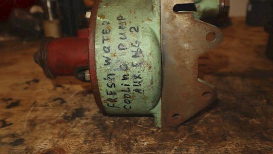Aux engine water pump #2