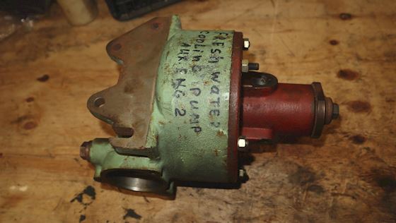 Aux engine water pump #7