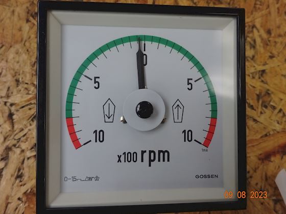 MTU TACHOMETER 500 530 8779 #1