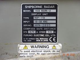 Furuno RADAR RDP-118 MODEL 1932 MARK-2 #2