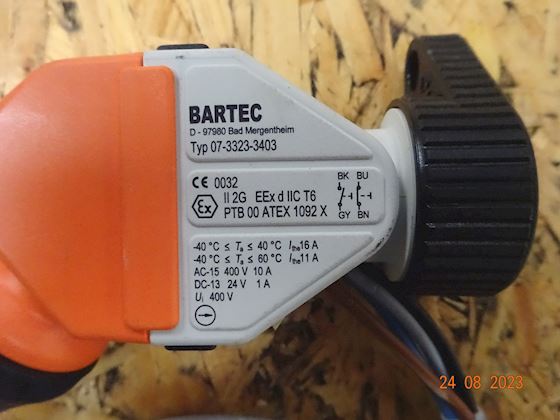 BARTEC TILSLUTNINGSKABEL 07-3323-3403 #2