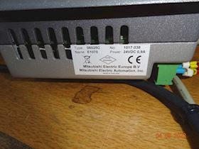 Mitsubishi Electric HMI KONTROLENHED E1070 / 06025C #2