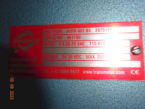 Transmotor LADEENSRETTER  AVRR-601 B5 29751261 #2