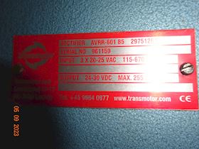 Transmotor LADEENSRETTER AVRR-601 B5 29751261 #2