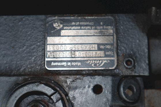 Linde Hydrostat Pumpe BPV100-01R0002653 #6