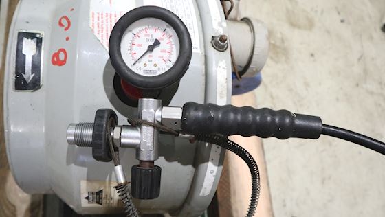 Bauer Diving/Breathing Air compressor #9