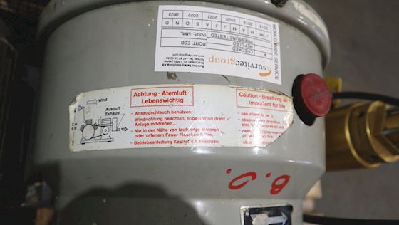 Bauer Diving/Breathing Air compressor #10