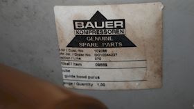 Bauer Diving/Breathing Air compressor #13