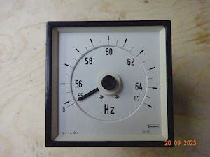Crompton Parkinson LTD Hz måler 244-41L 55-65 - 1