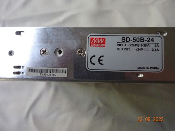 MEAN WELL Enclosed (lukket) converter SD-50B-24 #2