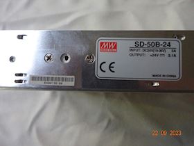 MEAN WELL Enclosed (lukket) converter SD-50B-24 #2