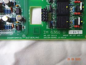 Invertomatic Driver Board IM 6360B #2