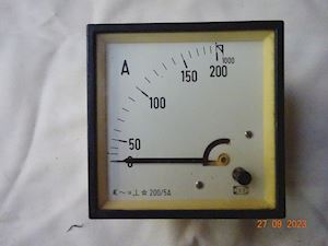 DEIF Ampere meter 200/5A (For Transformer Conn.) - 1