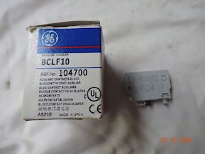 General Electric Aux. Contact Block BCLF10 - 1