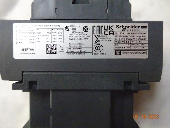 Schneider Electric Contactor LC1D256P7 #2