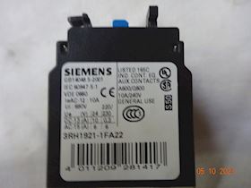 Siemens Aux. Switch Block 3RH1921-1FA22 #2