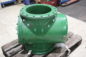Dikkan Valve Mud Box Basket Strainer Straight Type DN 350 PN 4 - 1