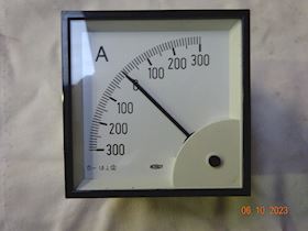 Hobut Ampere Meter D96 (0-300Amp) #1