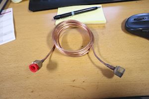 Danfoss Capillary tube 1/4 Flare Connection note 25 mm "pipe tail" - 1