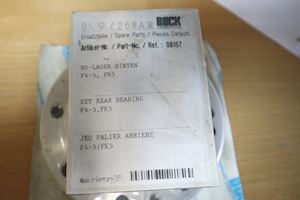 GEA Bock Rear Bearing set   8157 - 1
