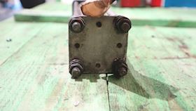 Pneumatic cylinder L=210 mm B=57 mm #3